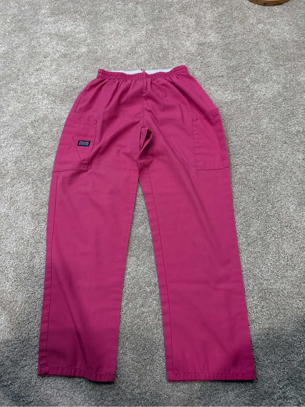 Cherokee Workwear Scrub Pants in Shocking Pink Size Petite S